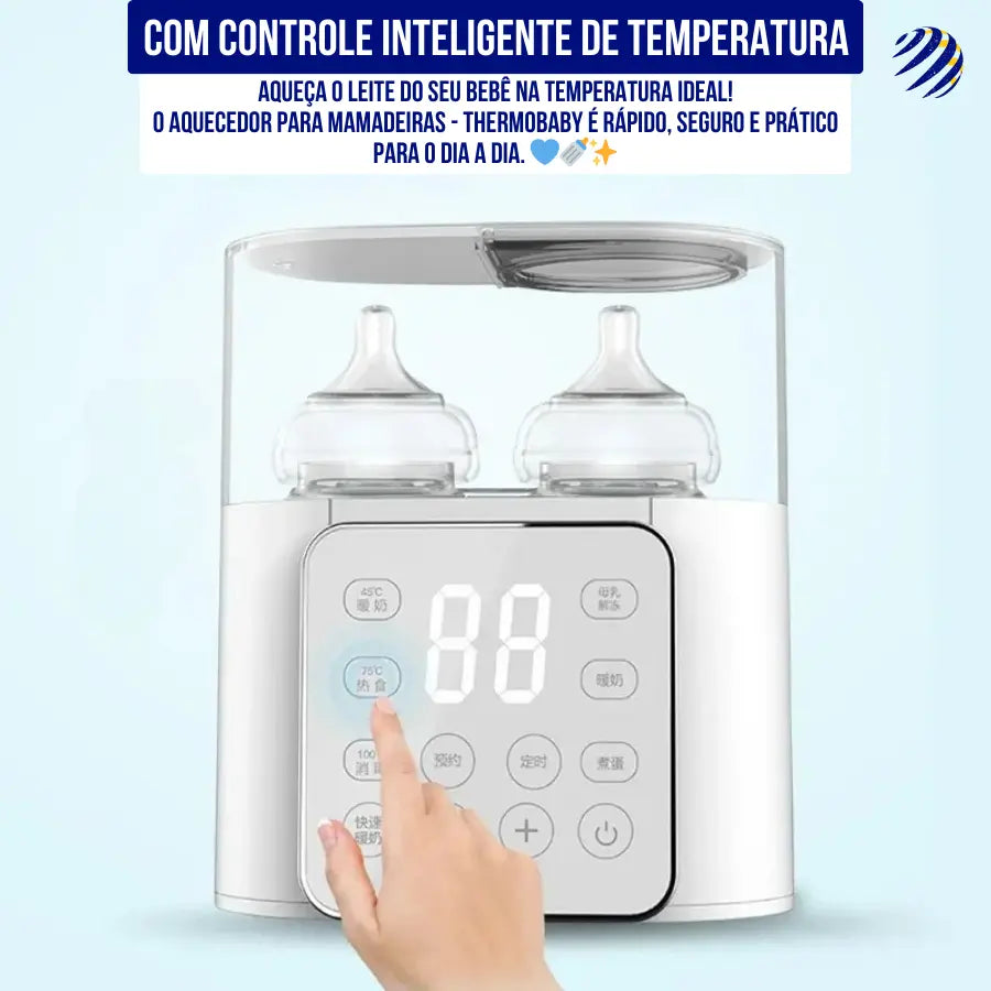 Aquecedor para Mamadeiras - ThermoBaby - Galáxia Infantil