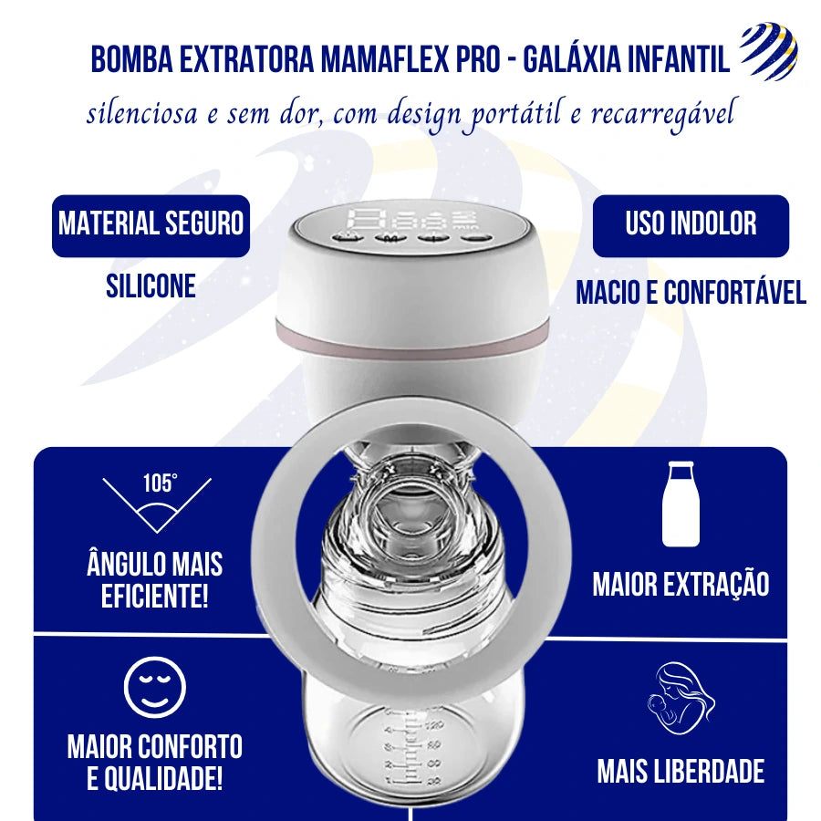 Bomba Extratora - MamaFlex Pro - Galáxia Infantil