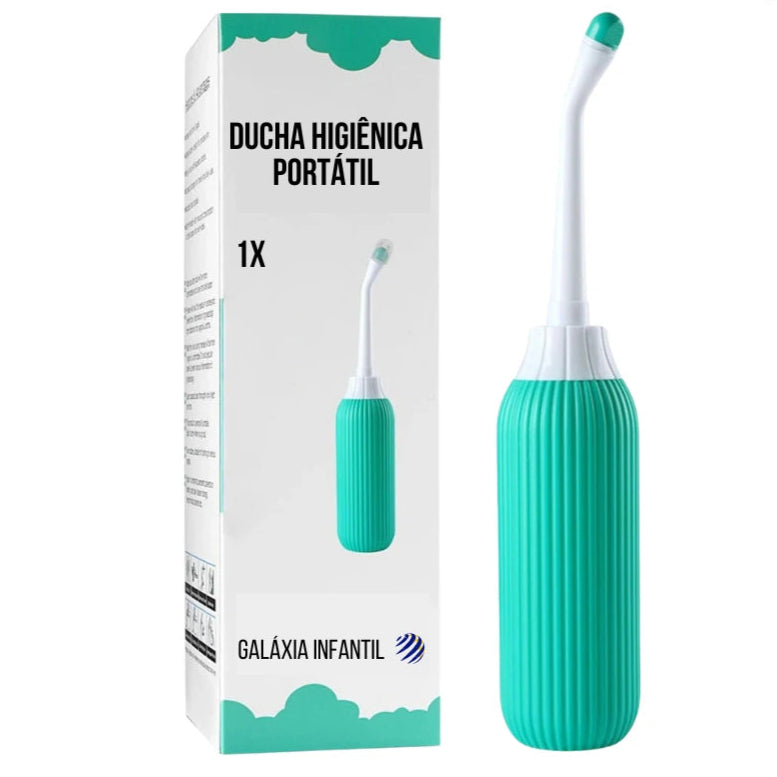 Ducha Higiênica Portátil - Suporte Pré e Pós Parto - Galáxia Infantil
